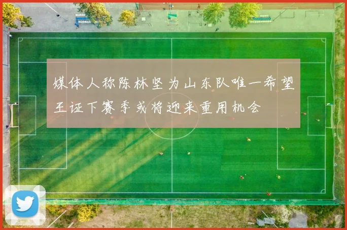 媒体人称陈林坚为山东队唯一希望王证下赛季或将迎来重用机会